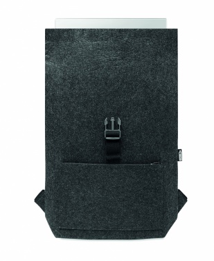 Logotrade promotional giveaway image of: RPET felt backpack