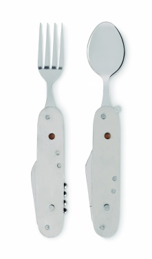 Logo trade corporate gifts picture of: Multifunction cutlery set