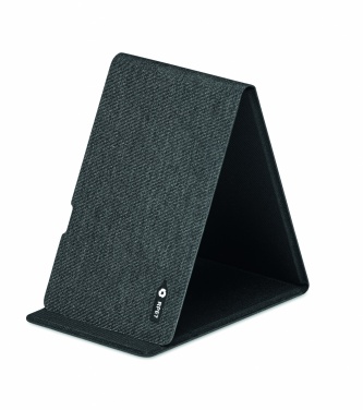 Logo trade promotional gift photo of: RPET wireless charger 15W