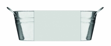 Logo trade promotional items image of: Zinc tub with 3 herbs seeds