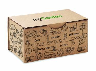 Logo trade business gifts image of: Salad growing kit
