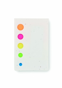 Logo trade promotional items picture of: Seed paper page markers pad