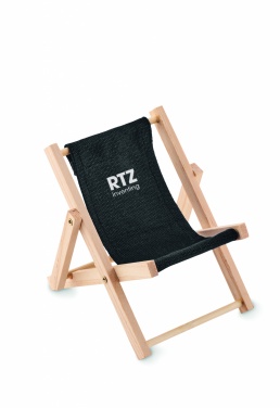 Logotrade business gifts photo of: Deckchair-shaped phone stand