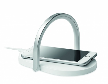 Logo trade promotional gift photo of: Light and wireless charger 10W