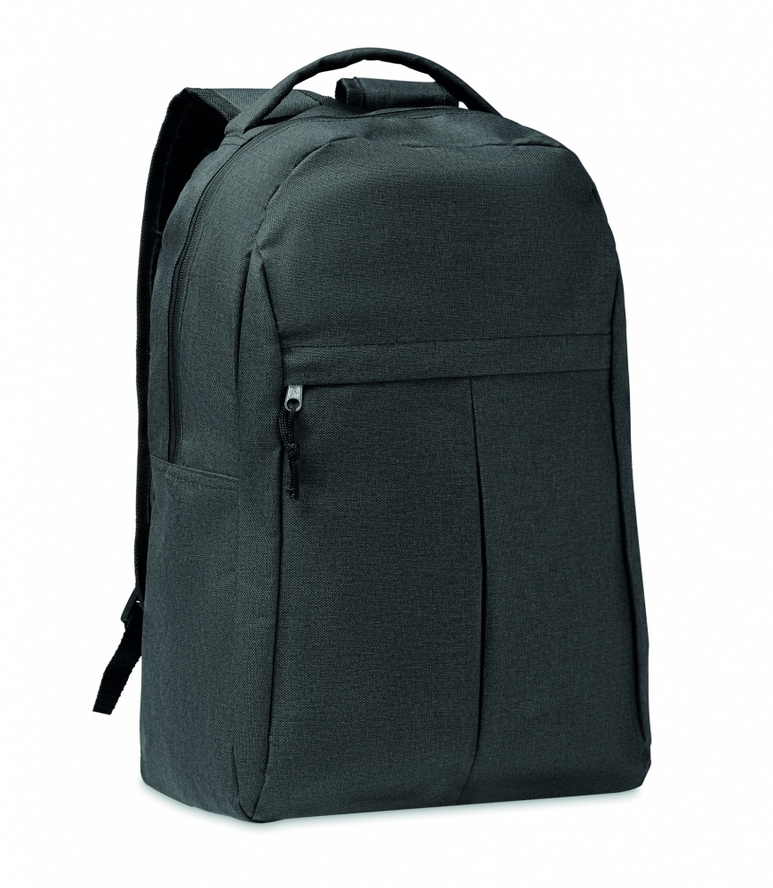 Logo trade corporate gift photo of: 600D RPET 2 tone backpack