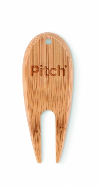 Logotrade corporate gift image of: Bamboo golf divot tool