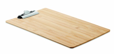 Logo trade promotional products picture of: A4 bamboo clipboard