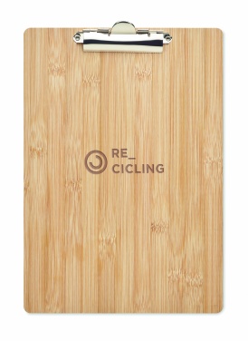 Logotrade corporate gift picture of: A4 bamboo clipboard