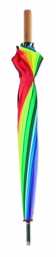 Logotrade promotional product image of: 27 inch rainbow umbrella