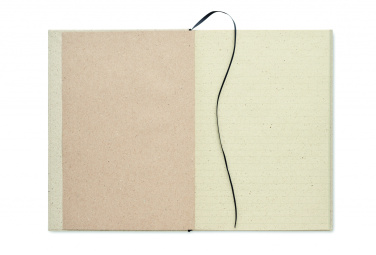 Logotrade promotional product picture of: A5 grass notebook 80 lined