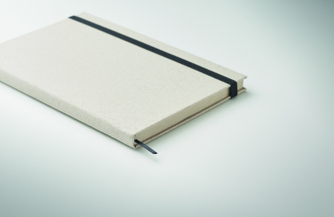 Logotrade promotional product picture of: A5 grass notebook 80 lined