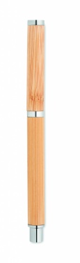 Logotrade promotional products photo of: Bamboo gel pen