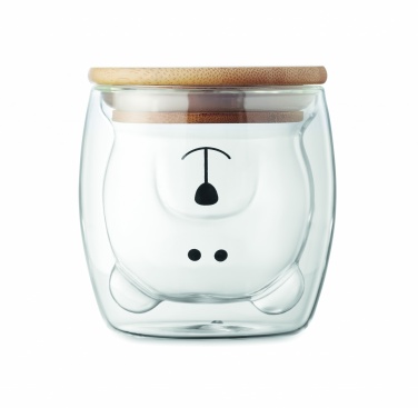 Logo trade advertising products picture of: Double wall borosilicate mug