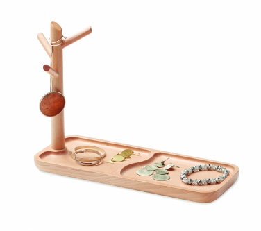 Logo trade promotional giveaways image of: Wooden organizer tray