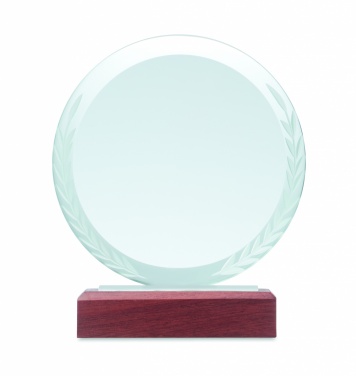 Logotrade corporate gift picture of: Round award plaque