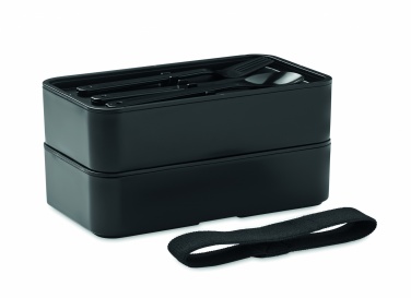 Logo trade corporate gift photo of: Lunch box in PP and bamboo lid