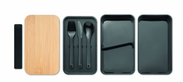 Logotrade promotional gift image of: Lunch box in PP and bamboo lid