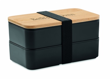 Logotrade promotional merchandise picture of: Lunch box in PP and bamboo lid