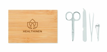 Logo trade advertising product photo of: Manicure nail tool set