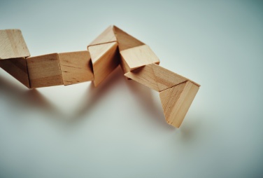 Logotrade promotional item picture of: Wooden puzzle/brain teaser