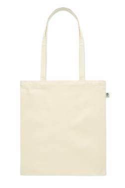 Logo trade corporate gifts picture of: Organic cotton shopping bag