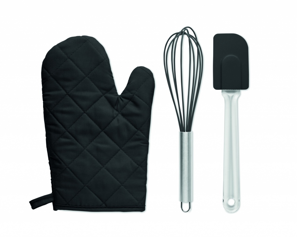 Logo trade promotional merchandise image of: Baking utensils set