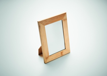 Logo trade corporate gifts picture of: Bamboo photo frame