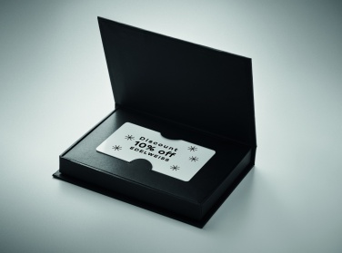 Logo trade advertising product photo of: Gift card box