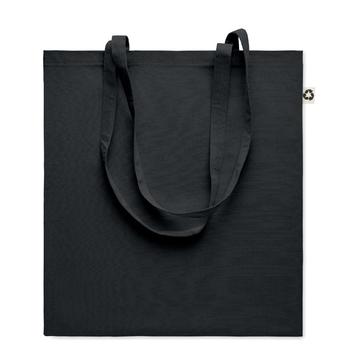 Logotrade promotional merchandise picture of: Recycled cotton shopping bag