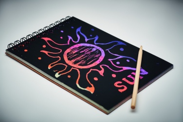 Logotrade business gift image of: Scratching paper notebook