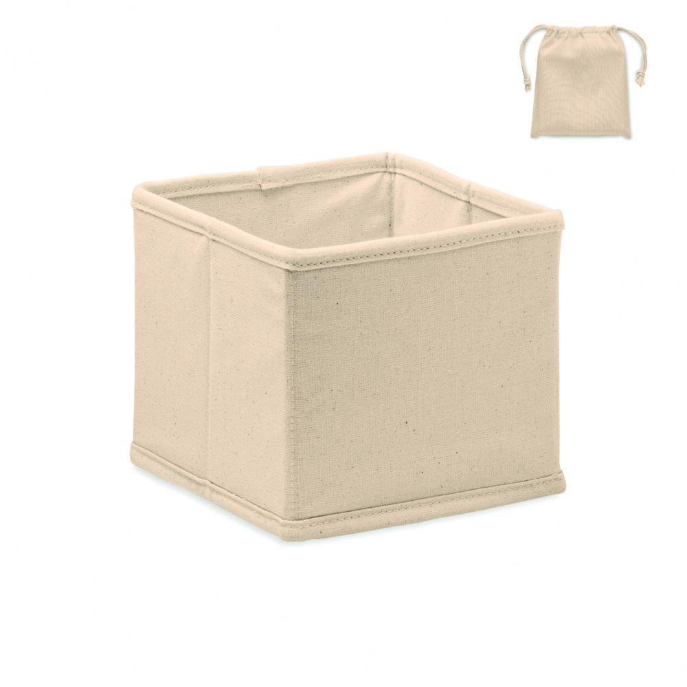 Logo trade promotional products image of: Small storage box 220 gr/m²