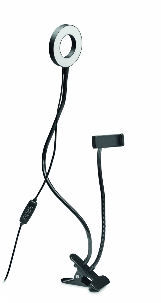 Logo trade promotional item photo of: Portable selfie ring light