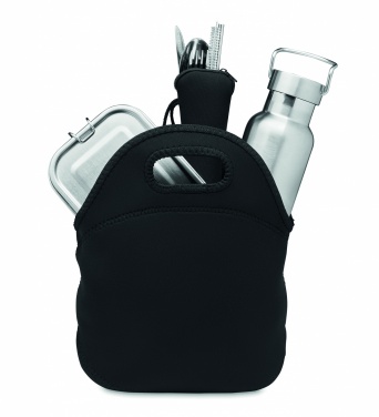 Logotrade promotional product picture of: Lunch set in stainless steel