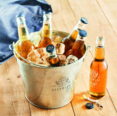 Logotrade business gifts photo of: Metal beer bucket 4L