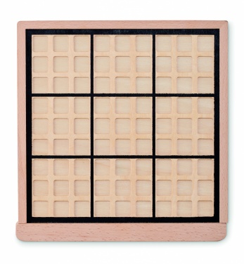 Logotrade promotional merchandise photo of: Wooden sudoku board game