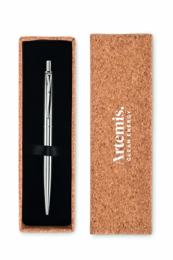 Logo trade promotional merchandise photo of: Recycled stainless steel pen