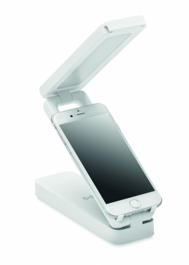 Logotrade corporate gift image of: Lamp and wireless charger 10W