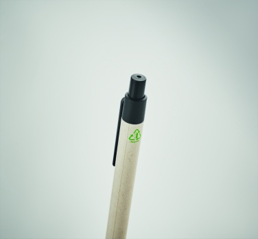 Logo trade promotional gift photo of: Milk carton paper ball pen