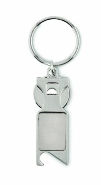 Logotrade advertising products photo of: Euro Token key ring Porvoo