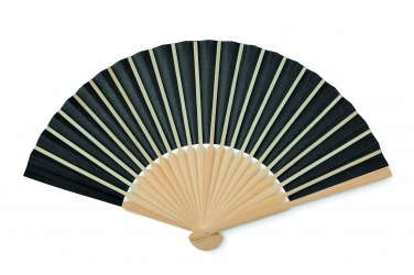 Logo trade advertising products picture of: Manual hand fan