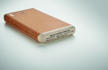 Logo trade corporate gifts picture of: Wireless 10000mAh PowerBank