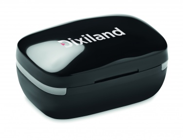 Logo trade promotional gift photo of: TWS earbuds with charging case