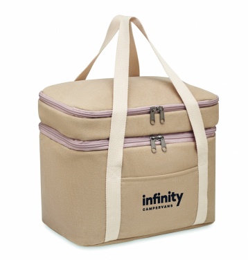 Logo trade promotional products image of: Cooler bag canvas 320 gr/m²