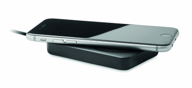 Logotrade promotional item image of: Magnetic wireless charger 15W powerbank 5000 mAh