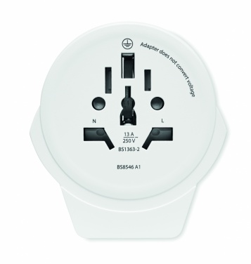 Logo trade advertising product photo of: Skross World to Europe USB 12W
