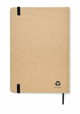 Logo trade promotional items image of: A5 recycled carton notebook