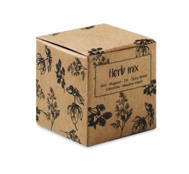 Logotrade promotional product image of: Herb seed bomb in carton box
