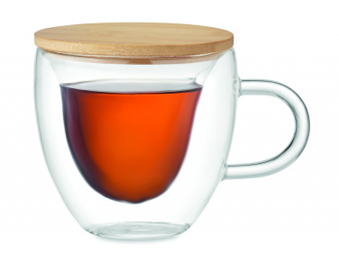 Logotrade promotional item image of: Double wall borosilicate glass