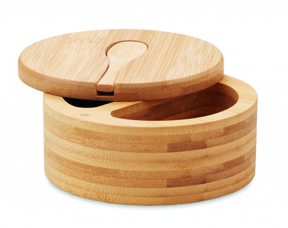 Logotrade promotional gift picture of: Salt and pepper bamboo box