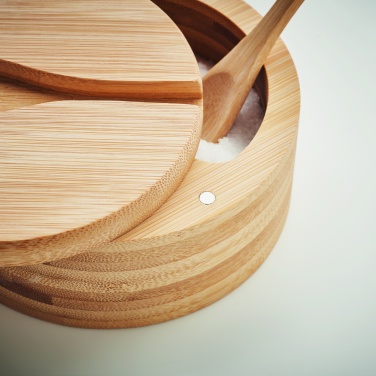 Logotrade promotional product picture of: Salt and pepper bamboo box